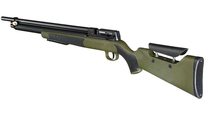 Diana XR200 PCP Pressluftgewehr Kal. 4,5 mm Diabolo OD Green mehrschssig inkl. Waffenkoffer Bild 2