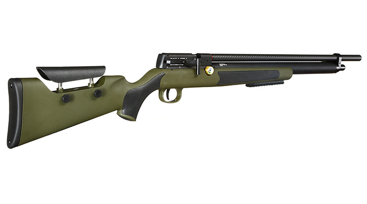 Diana XR200 PCP Pressluftgewehr Kal. 4,5 mm Diabolo mit 14-Schuss Magazin u. Twin-Shot-Tray oliv inkl. Waffenkoffer Bild 3