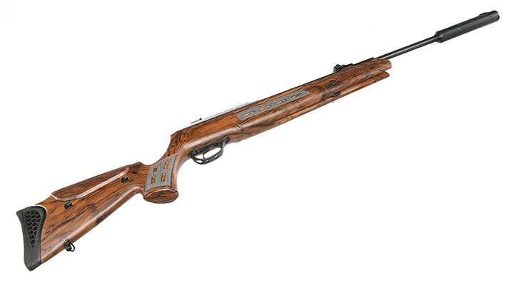 Hatsan 125 Sniper Knicklauf Luftgewehr Kal. 4,5 mm Diabolo Walnuss Camo inkl. Zweibein und Tragegurt Bild 10
