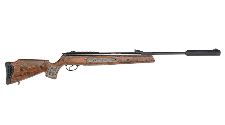 Hatsan 125 Sniper Knicklauf Luftgewehr Kal. 4,5 mm Diabolo Walnuss Camo inkl. Zweibein und Tragegurt Bild 4
