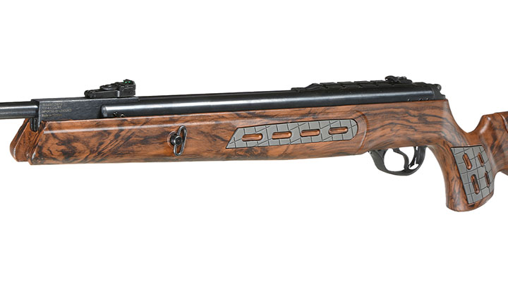 Hatsan 125 Sniper Knicklauf Luftgewehr Kal. 4,5 mm Diabolo Walnuss Camo inkl. Zweibein und Tragegurt Bild 5
