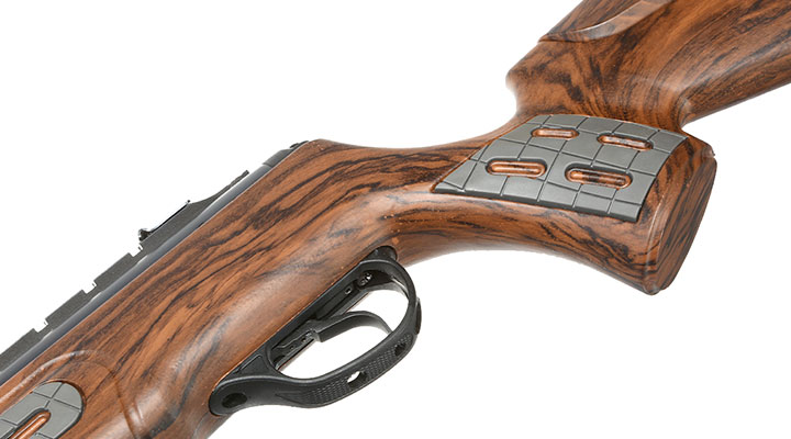 Hatsan 125 Sniper Knicklauf Luftgewehr Kal. 4,5 mm Diabolo Walnuss Camo inkl. Zweibein und Tragegurt Bild 8