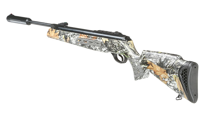 Hatsan 125 Sniper Knicklauf Luftgewehr Kal. 4,5 mm Diabolo Mossy Oak Camo inkl. Zweibein und Tragegurt Bild 2