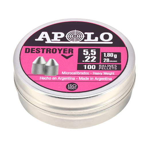 Apolo Destroyer Spitzkopf-Diabolos Kal. 5,5 mm 100er Dose Bild 1