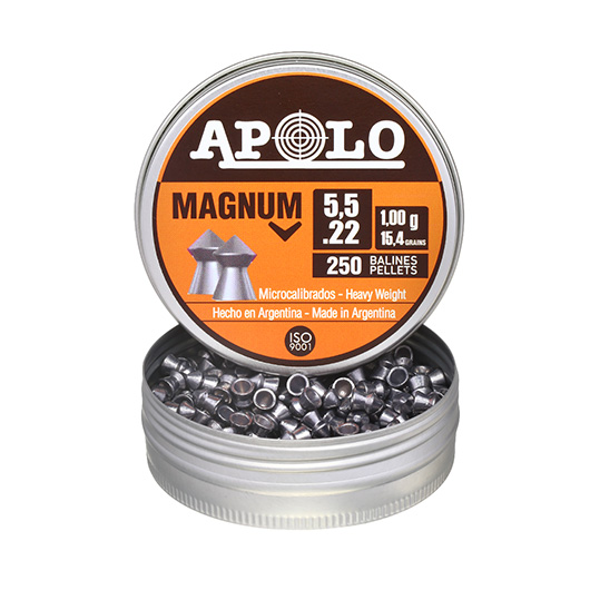 Apolo Diabolos Magnum Kal. 5,5 mm Spitzkopf 250er Dose