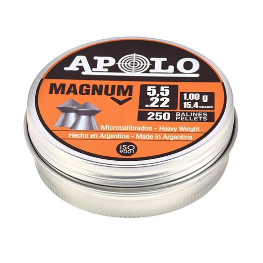 Apolo Diabolos Magnum Kal. 5,5 mm Spitzkopf 250er Dose Bild 1