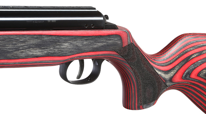Diana 54 Airking Pro Luftgewehr Kal. 4,5mm Diabolo Seitenspanner Holzschaft Laminated rot/schwarz Bild 7
