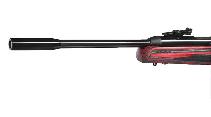 Diana 54 Airking Pro Luftgewehr Kal. 4,5mm Diabolo Seitenspanner Holzschaft Laminated rot/schwarz Bild 9