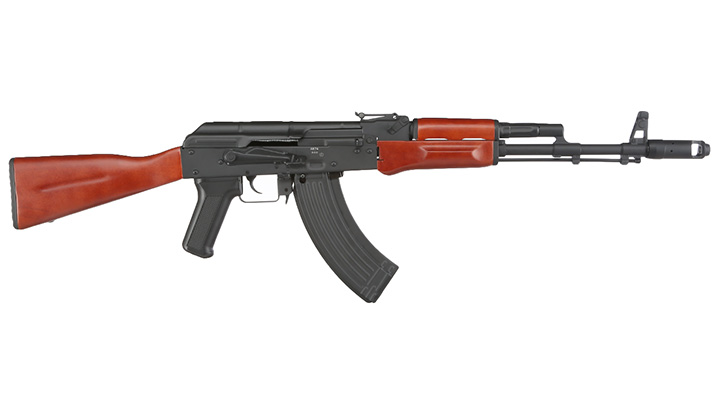 Kalashnikov AK74 4,5mm BB CO2 Luftgewehr Vollmetall mit Echtholzschaft Bild 3