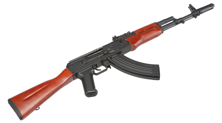 Kalashnikov AK74 4,5mm BB CO2 Luftgewehr Vollmetall mit Echtholzschaft Bild 9