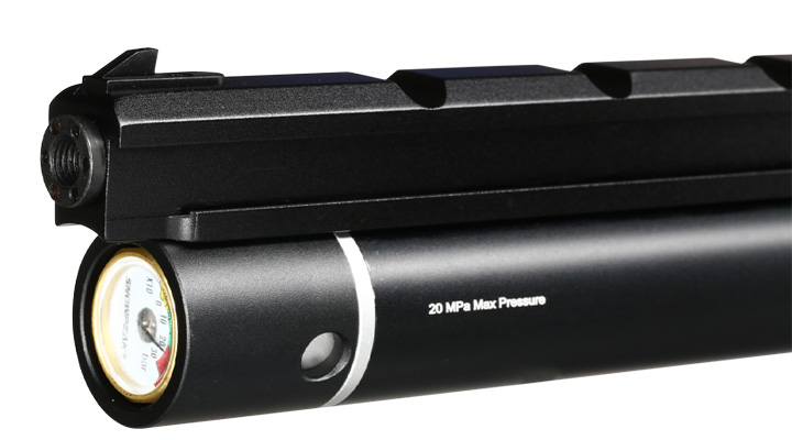 airmaX PP700S-A Pressluftpistole PCP Kal. 5,5 mm Diabolo schwarz Bild 4