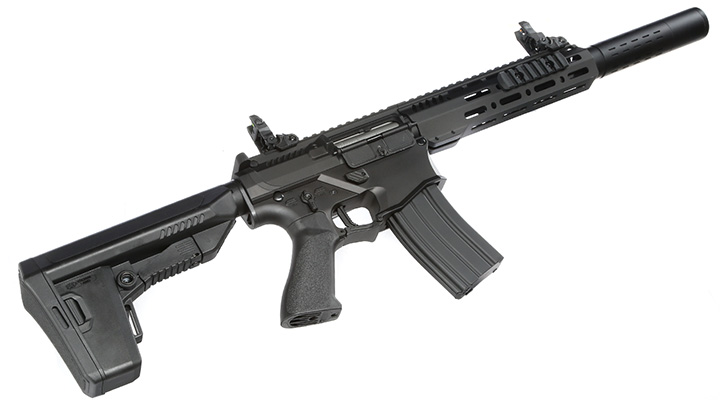 KLI Venator MK2 4,5mm BB Vollmetall S-AEG elektrisches Luftgewehr schwarz Bild 6