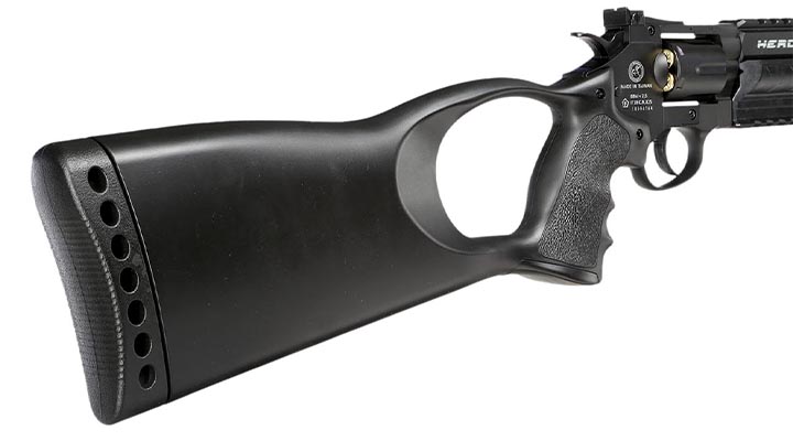 Bruni Guns Herd Wolf 711 CO2 Revolver-Luftgewehr 4,5mm Stahl-BB mit Metallgehuse schwarz Bild 5