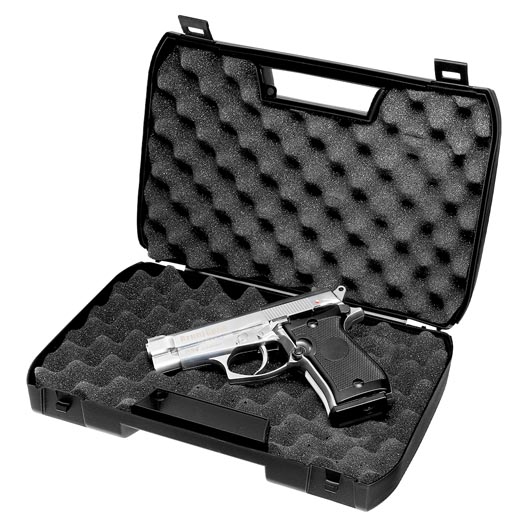 Bruni Guns M84 CO2 Luftpistole Kal. 4,5mm BB Non Blowback Vollmetall silber Bild 8