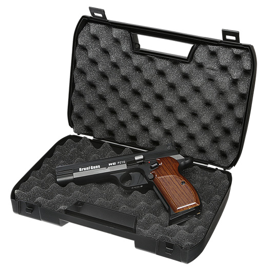 Bruni Guns P210 CO2 Luftpistole Kal. 4,5mm BB Blowback Vollmetall schwarz Bild 9