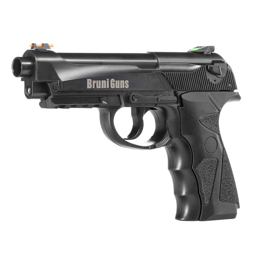 Bruni Guns 306 Sport CO2 Luftpistole Kal. 4,5mm BB Non Blowback schwarz Bild 1