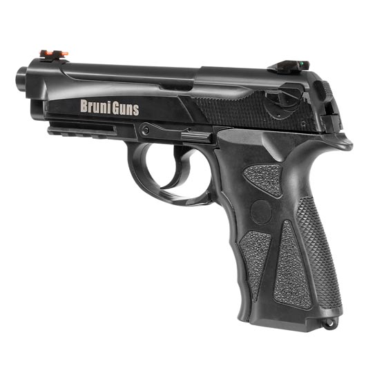 Bruni Guns 306 Sport CO2 Luftpistole Kal. 4,5mm BB Non Blowback schwarz Bild 2