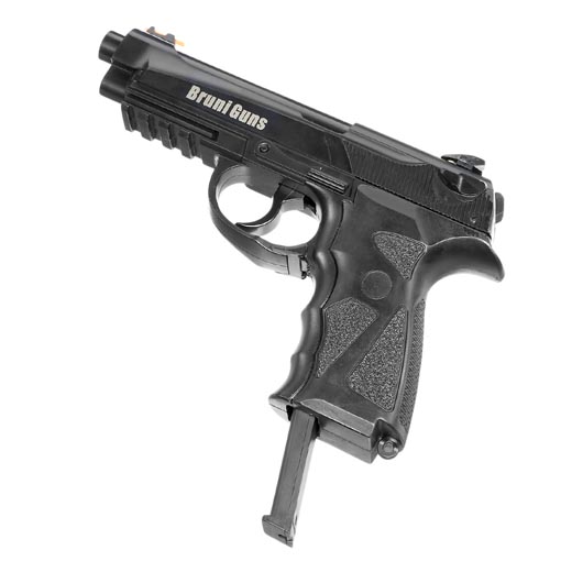 Bruni Guns 306 Sport CO2 Luftpistole Kal. 4,5mm BB Non Blowback schwarz Bild 5