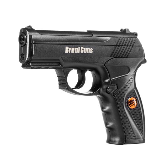 Bruni Guns C11 CO2 Luftpistole Kal. 4,5mm BB Non Blowback schwarz Bild 1