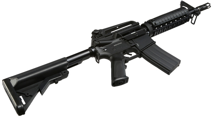 FN Herstal M4 RIS CO2-Luftgewehr Kal. 4,5mm Stahl-BB Non BlowBack schwarz Bild 10