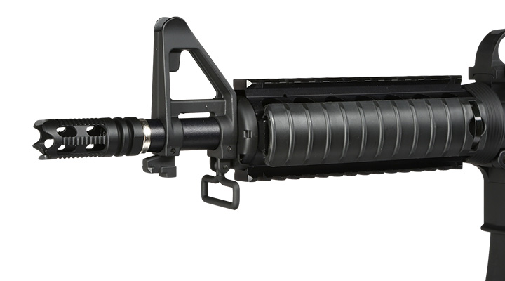 FN Herstal M4 RIS CO2-Luftgewehr Kal. 4,5mm Stahl-BB Non BlowBack schwarz Bild 7