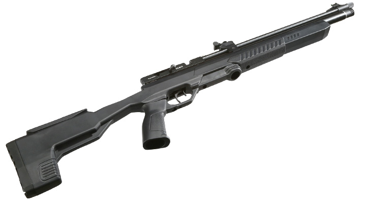 Crosman Icon PCP Pressluftgewehr Kal. 4,5mm Diabolo mit 12-Schuss Magazin schwarz Bild 10
