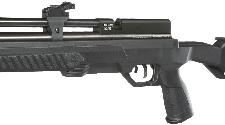 Crosman Icon PCP Pressluftgewehr Kal. 4,5mm Diabolo mit 12-Schuss Magazin schwarz Bild 7