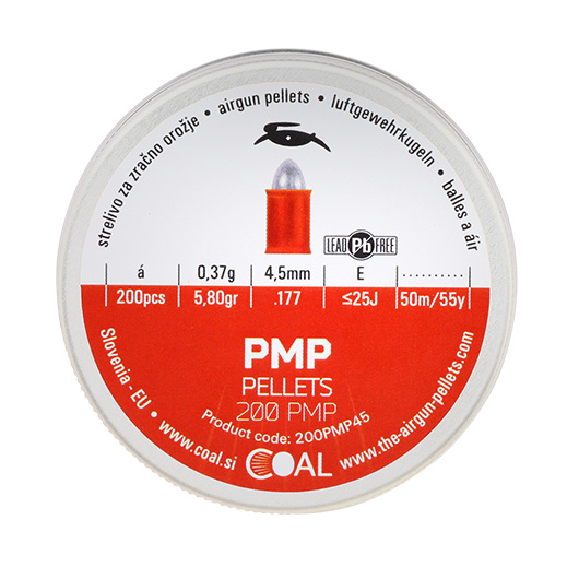 Coal Diabolos PMP Pellets Spitzkopf 4 Pack 530 Stck 4,5 und 5,5 mm Bild 2
