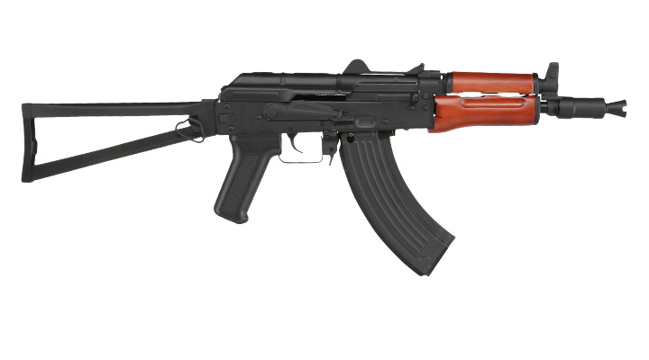 Kalashnikov AKS74U 4,5mm BB CO2 Luftgewehr Vollmetall mit Klappschaft Bild 3