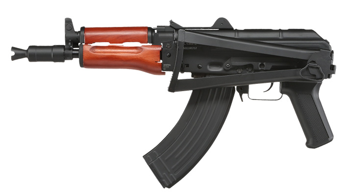 Kalashnikov AKS74U 4,5mm BB CO2 Luftgewehr Vollmetall mit Klappschaft Bild 4