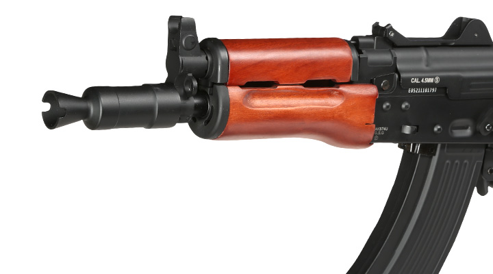 Kalashnikov AKS74U 4,5mm BB CO2 Luftgewehr Vollmetall mit Klappschaft Bild 6
