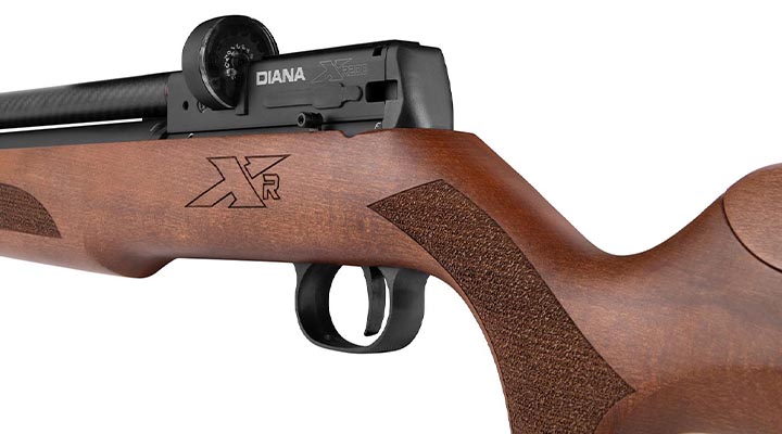 Diana XR200 PCP Pressluftgewehr Premium Kal. 4,5 mm Diabolo mit 14-Schuss Magazin u. Twin-Shot-Tray inkl. Waffenkoffer Bild 7