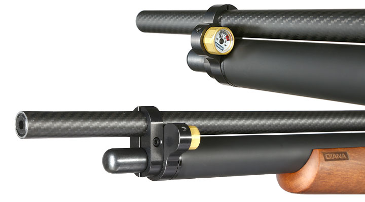 Diana XR200 Premium PCP Pressluftgewehr Kal. 4,5 mm Diabolo Holzschaft mehrschssig inkl. Waffenkoffer Bild 4