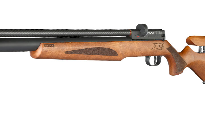 Diana XR200 Premium PCP Pressluftgewehr Kal. 4,5 mm Diabolo Holzschaft mehrschssig inkl. Waffenkoffer Bild 5