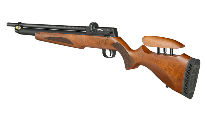 Diana XR200 Premium PCP Pressluftgewehr Kal. 4,5 mm Diabolo Holzschaft mehrschssig inkl. Waffenkoffer Bild 6