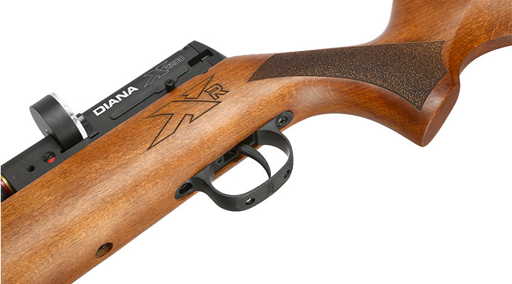 Diana XR200 Premium PCP Pressluftgewehr Kal. 4,5 mm Diabolo Holzschaft mehrschssig inkl. Waffenkoffer Bild 8