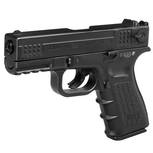 ASG ISSC M22 CO2 Luftpistole Kal. 4,5mm BB Non Blowback Metallschlitten schwarz Bild 1