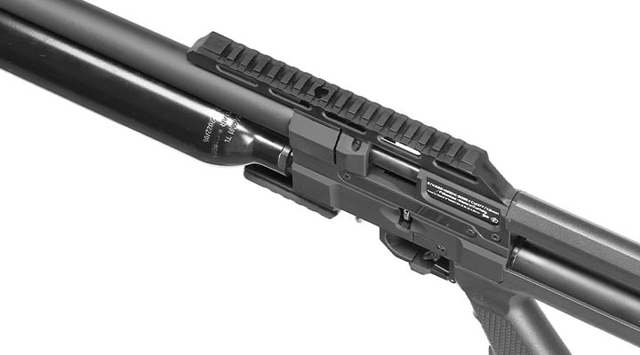 Reximex Throne Gen2 Pressluftgewehr 4,5mm Diabolo 14-Schuss Magazin schwarz inkl. Waffenkoffer Bild 3