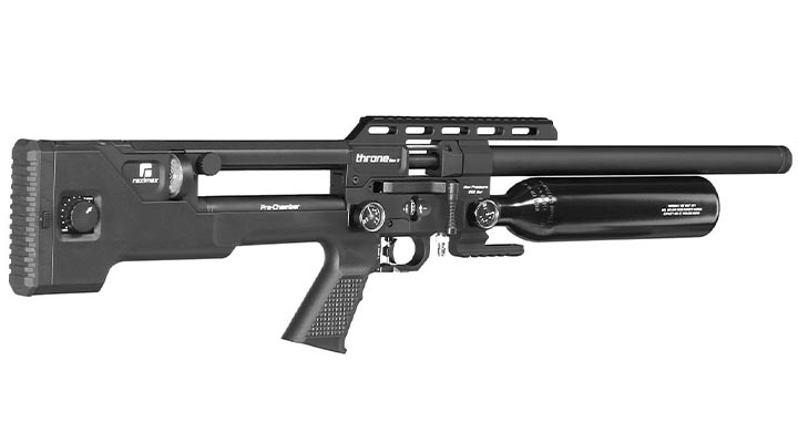 Reximex Throne Gen2 Pressluftgewehr 4,5mm Diabolo 14-Schuss Magazin schwarz inkl. Waffenkoffer Bild 5