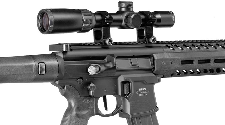 Sig Sauer MCX Gen. 2 CO2 Luftgewehr 4,5mm Diabolo schwarz inkl. Sig Sauer 1-4x24 Zielfernrohr Bild 2