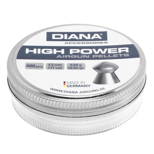 Diana Diabolo High Power Kal. 4,5 mm Rundkopf 0,69 g 400er Dose Bild 1