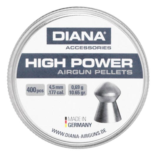 Diana Diabolo High Power Kal. 4,5 mm Rundkopf 0,69 g 400er Dose Bild 3