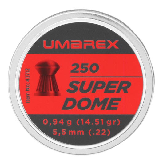 Umarex Superdome Diabolo Rundkopf Kal. 5,5mm 0,94 g 250er Dose Bild 3
