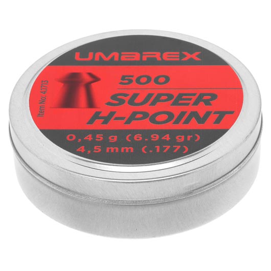 Umarex Super H-Point Diabolo Kal. 4,5mm 0,45 g 500er Dose Bild 1