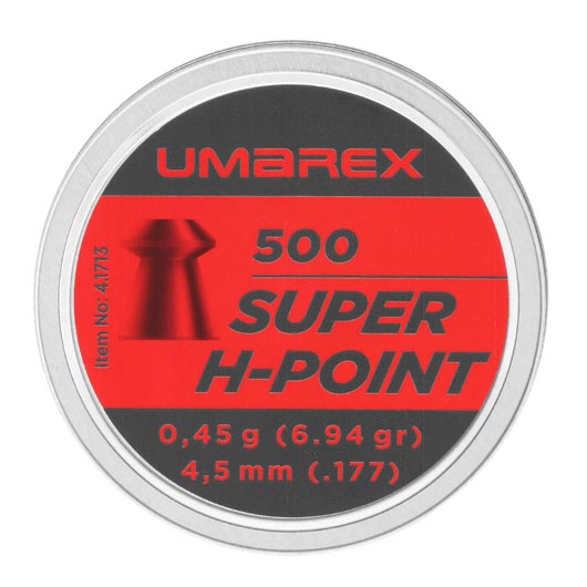 Umarex Super H-Point Diabolo Kal. 4,5mm 0,45 g 500er Dose Bild 3