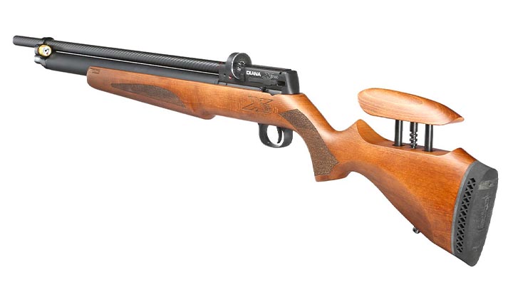 Diana XR200 Premium PCP Pressluftgewehr Kal. 5,5 mm Diabolo mehrschssig Holzschaft inkl. Waffenkoffer Bild 3