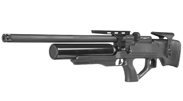 Kral Arms Puncher Knight S Pressluftgewehr Kal. 5,5 mm Diabolo schwarz inkl. Zubehr und Transportkoffer Bild 1