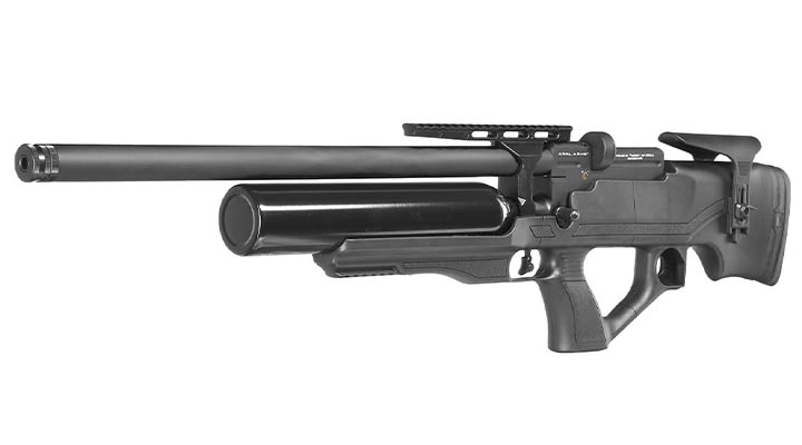 Kral Arms Puncher Knight S Pressluftgewehr Kal. 4,5 mm Diabolo schwarz inkl. Zubehr und Transportkoffer Bild 1