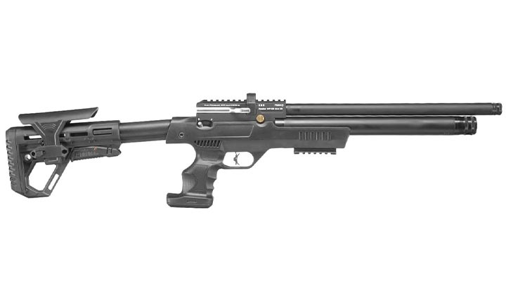 Kral Arms Puncher NP-03 Pressluftgewehr Kal. 5,5 mm Diabolo schwarz inkl. 2 x Magazine, One-Shot-Tray und Quickfill-Adapter Bild 4