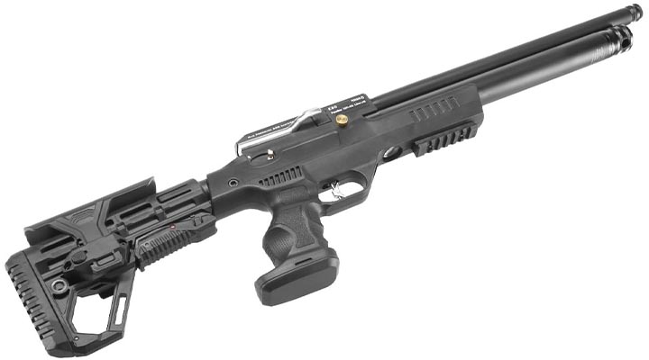 Kral Arms Puncher NP-03 Pressluftgewehr Kal. 5,5 mm Diabolo schwarz inkl. 2 x Magazine, One-Shot-Tray und Quickfill-Adapter Bild 8